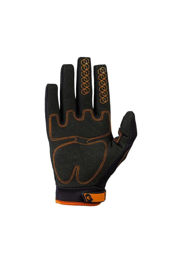 O'NEAL - Rękawiczki rowerowe mtb męskie O'neal Sniper Elite. Kolor: czarny, wielokolorowy, pomarańczowy. Sport: kolarstwo