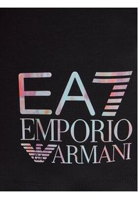 EA7 Emporio Armani Sukienka letnia 3DFA54 FJ4SZ 1200 Czarny Regular Fit. Kolor: czarny. Materiał: bawełna. Sezon: lato #3