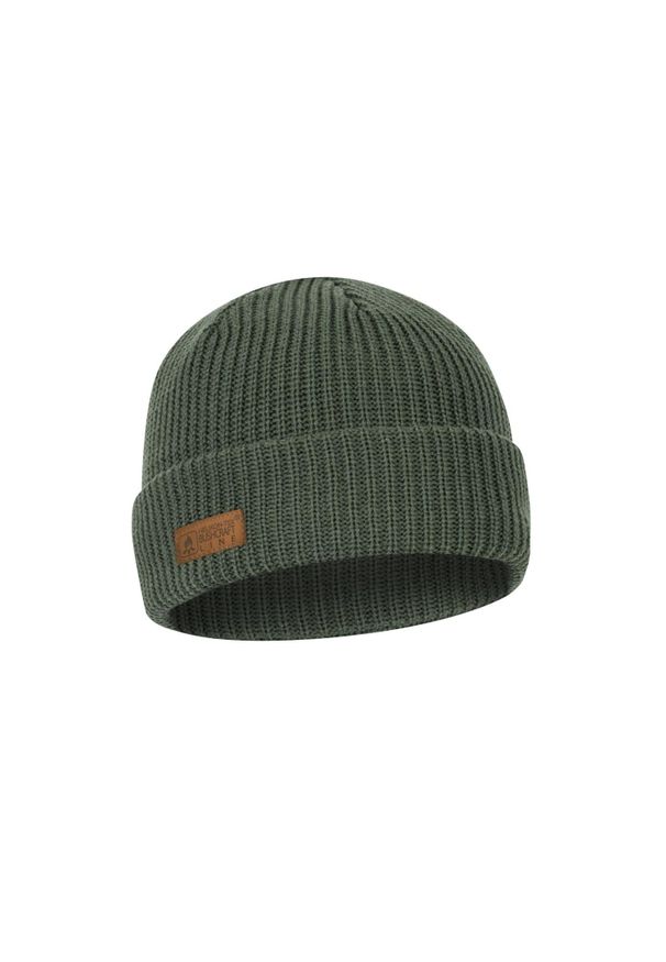 Czapka Helikon-Tex Wanderer Cap - olive green. Kolor: zielony. Materiał: wełna. Styl: sportowy