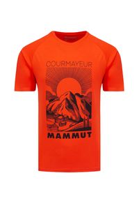 Mammut - T-shirt MAMMUT MOUNTAIN. Okazja: na co dzień. Materiał: materiał, włókno, bawełna. Styl: casual