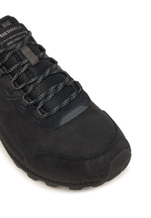 Merrell Trekkingi Moab Spped 2 J038943 Czarny. Kolor: czarny. Materiał: nubuk, skóra. Sport: turystyka piesza