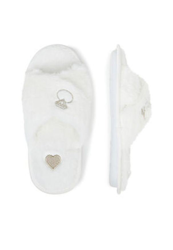 DeeZee Kapcie HHS-22JG-1006 Biały. Kolor: biały. Materiał: materiał