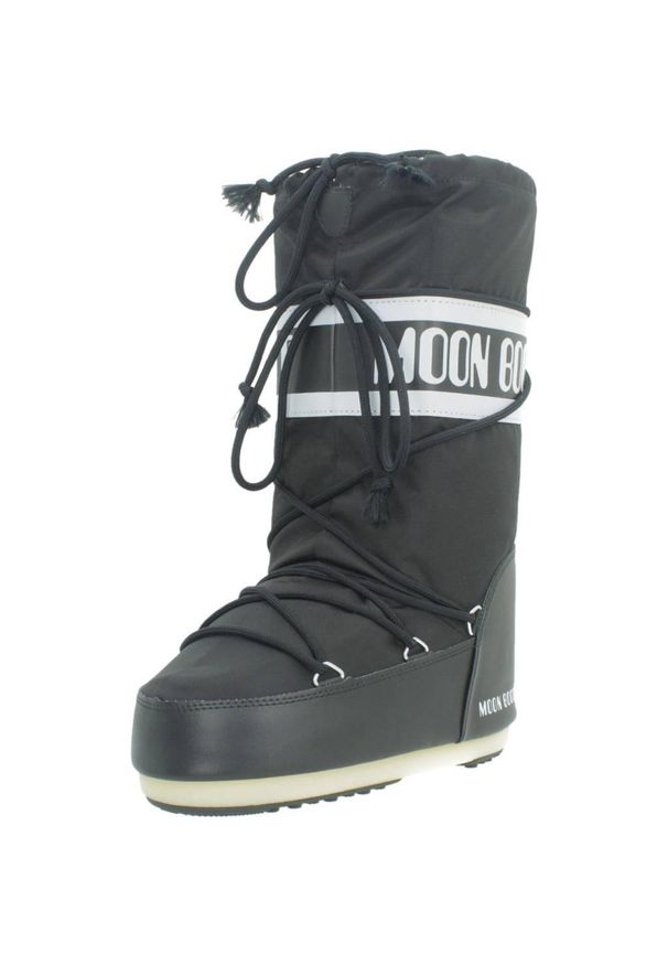 Buty Moon Boot Model Icon Nylon Kolor Czarny. Kolor: czarny. Materiał: nylon. Sezon: zima. Styl: sportowy