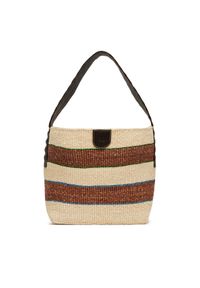 Weekend Max Mara Torebka 2515511155650 Beżowy. Kolor: beżowy