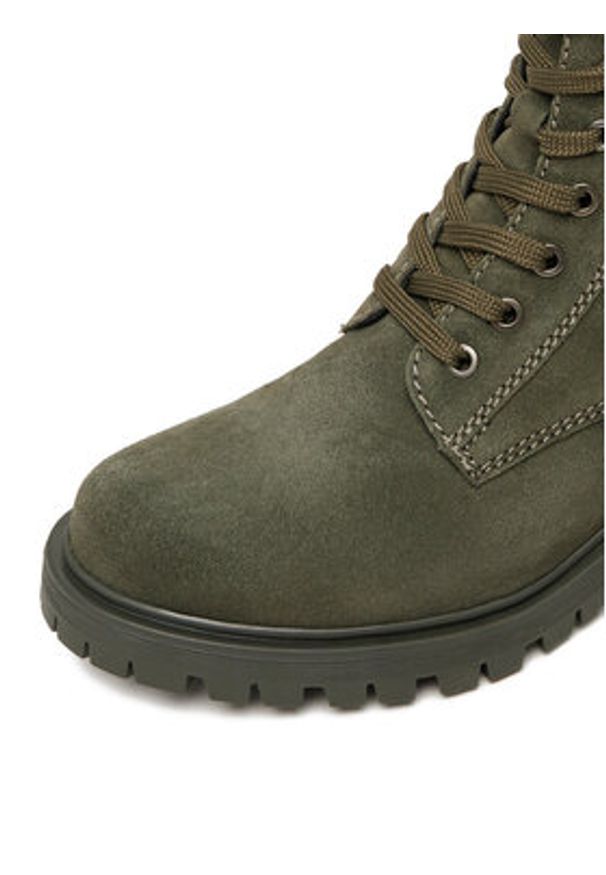 Lasocki Trzewiki CEO-WI16-D-466-05 Zielony. Kolor: zielony. Materiał: skóra, zamsz