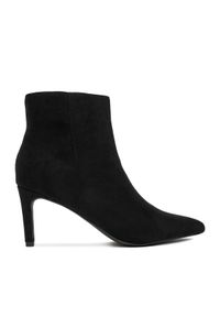 Jenny - JENNY Botki CEO-R25AW09002-B Czarny. Kolor: czarny. Materiał: materiał