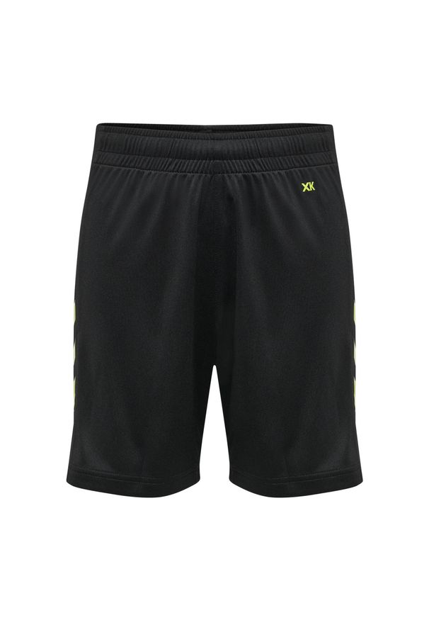 Spodenki dziecięce Hummel hmlCORE XK. Okazja: na uczelnię. Kolor: czarny, wielokolorowy, zielony. Sezon: lato. Styl: sportowy. Sport: joga i pilates
