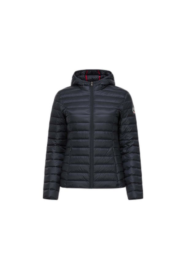 Jott - Damska kurtka puchowa JOTT Cloe Noos. Typ kołnierza: kaptur. Kolor: niebieski. Materiał: puch. Sezon: zima. Styl: elegancki. Sport: narciarstwo