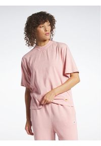 Reebok T-Shirt Classics Natural Dye Boxy T-Shirt HY2708 Różowy. Kolor: różowy. Materiał: bawełna #1