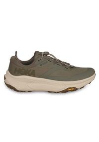 Buty do biegania męskie Hoka One One One Stm Hok M Transport. Kolor: zielony. Materiał: syntetyk, tkanina, materiał. Szerokość cholewki: normalna. Sport: bieganie