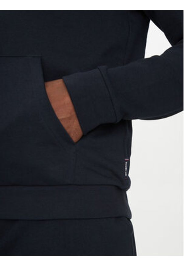 Hechter Paris Bluza 70004 151924 Granatowy Regular Fit. Kolor: niebieski. Materiał: bawełna