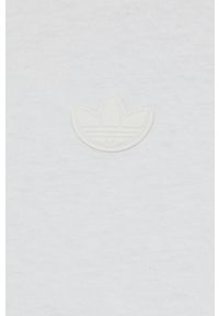 adidas Originals t-shirt bawełniany Trefoil Moments HE9561 kolor beżowy. Kolor: beżowy. Materiał: bawełna. Długość rękawa: krótki rękaw. Długość: krótkie #6