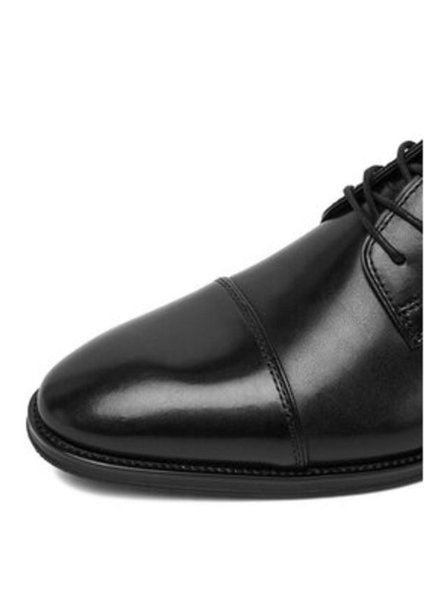 Gino Rossi Półbuty CEO-FELICE-01 125AM Czarny. Kolor: czarny. Materiał: skóra