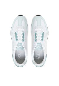 EA7 Emporio Armani Sneakersy X8X101 XK257 U452 Biały. Kolor: biały. Materiał: skóra #5