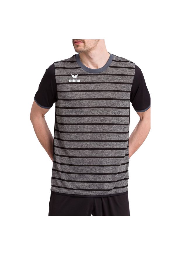 ERIMA - Jersey Erima Roma. Kolor: szary, wielokolorowy, czarny. Materiał: jersey. Sport: fitness, piłka nożna