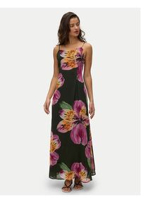 Vero Moda Sukienka letnia Ismene 10351431 Czarny Regular Fit. Kolor: czarny. Materiał: syntetyk. Sezon: lato #5