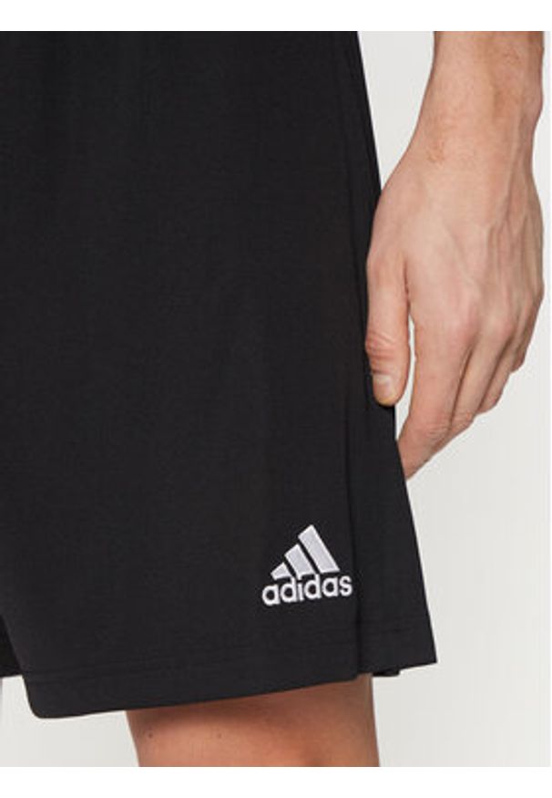 Adidas - adidas Szorty sportowe Entrada 22 H57504 Czarny Regular Fit. Kolor: czarny. Materiał: syntetyk