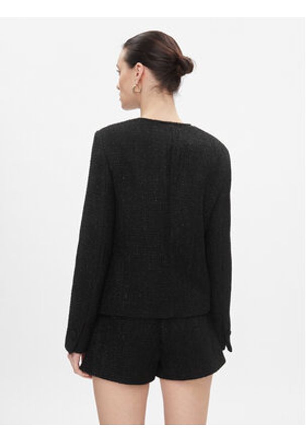 ViCOLO Marynarka TR0872 Czarny Regular Fit. Kolor: czarny. Materiał: syntetyk