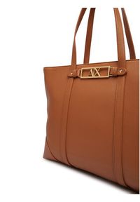 Armani Exchange Torebka XW002608 AF15632 U6119 Brązowy. Kolor: brązowy. Materiał: skórzane #5