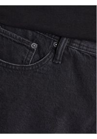 Jack & Jones - Jack&Jones Szorty jeansowe Tony 12229606 Czarny Baggy Fit. Kolor: czarny. Materiał: jeans, bawełna #8