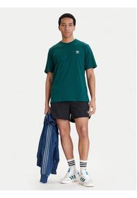 Adidas - adidas T-Shirt Trefoil Essentials KD1323 Zielony Regular Fit. Kolor: zielony. Materiał: bawełna #5