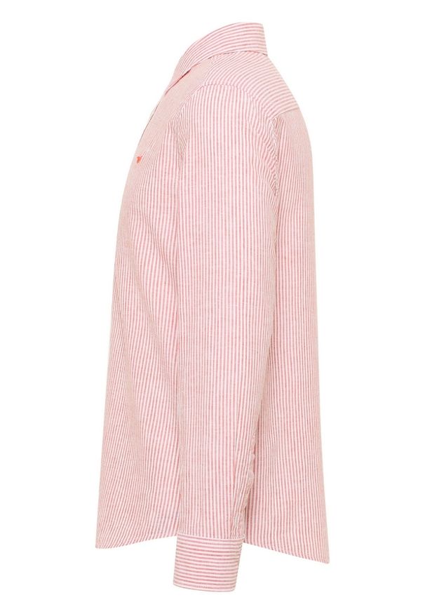 Męska Koszula Mustang Style Rawlins Red Fine Stripe 1016472 12735