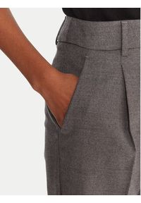 Weekend Max Mara Spodnie materiałowe Caldaia 2525136152 Szary Regular Fit. Kolor: szary. Materiał: wełna #5