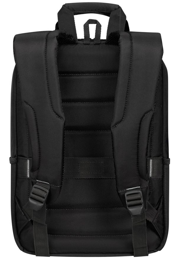 Plecak Samsonite Guardit Classy 14.1'' czarny. Kolor: czarny. Materiał: materiał, tkanina. Styl: biznesowy