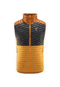 Haglöfs - Kamizelka techniczna męska L.I.M Mimic Vest. Kolor: żółty, wielokolorowy, szary