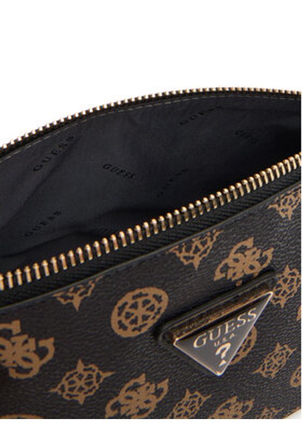 Guess Kosmetyczka TWHP74 52959 Czarny. Kolor: czarny. Materiał: skóra