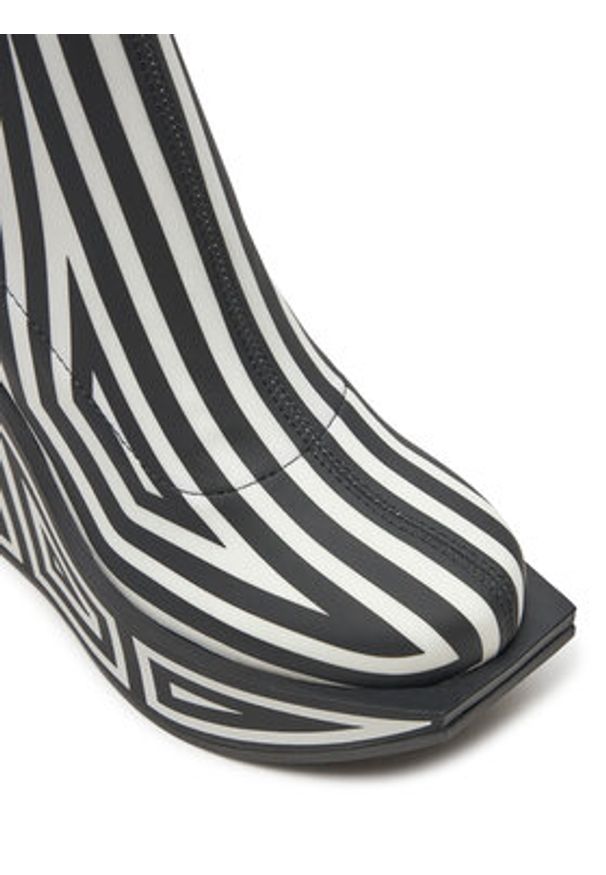 United Nude Botki Wa Bootie Hi 1087951082 Szary. Kolor: szary. Materiał: materiał