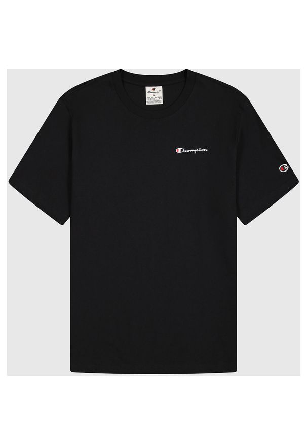 Koszulka męska Champion SS Tee. Kolor: wielokolorowy, czarny, szary. Materiał: bawełna