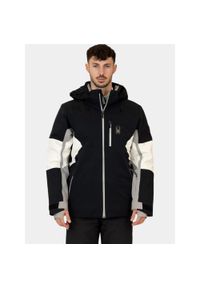 Kurtka Narciarska Męska Spyder Epiphany. Kolor: szary, czarny, wielokolorowy, biały. Materiał: materiał. Sezon: zima. Sport: narciarstwo #1