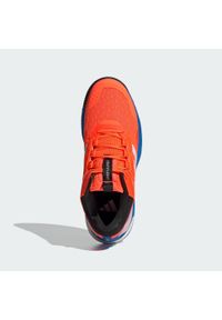 Adidas - Buty halowe Crazyflight 6 Mid. Kolor: pomarańczowy, biały, niebieski, wielokolorowy. Sport: siatkówka