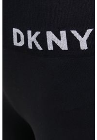 DKNY - Dkny legginsy DP8P1765 damskie kolor czarny melanżowe. Stan: podwyższony. Kolor: czarny. Materiał: materiał, dzianina. Wzór: melanż #3