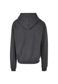 BUILD YOUR BRAND - Bawełniana Bluza Z Kapturem Dla Dorosłych Unisex Ultra Heavyweight Boxy Hoodie. Typ kołnierza: kaptur. Kolor: szary. Materiał: bawełna