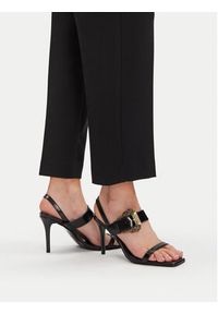 Versace Jeans Couture Sandały 79VA3S71 Czarny. Kolor: czarny. Materiał: skóra #7
