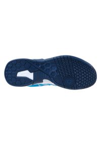 KEMPA - Buty halowe Kempa Kourtfly Three. Kolor: niebieski, wielokolorowy, biały. Materiał: guma. Sport: piłka ręczna