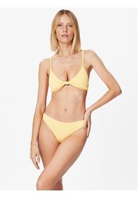 Roxy Dół od bikini ERJX404386 Żółty. Kolor: żółty. Materiał: syntetyk