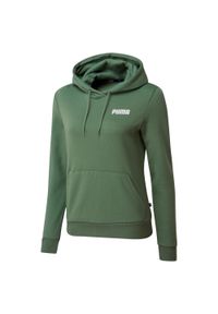 Puma Bluza Ess 67408647. Kolor: zielony. Materiał: dresówka