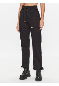 Pinko Spodnie materiałowe 101786 A15L Czarny Regular Fit. Kolor: czarny. Materiał: bawełna #1