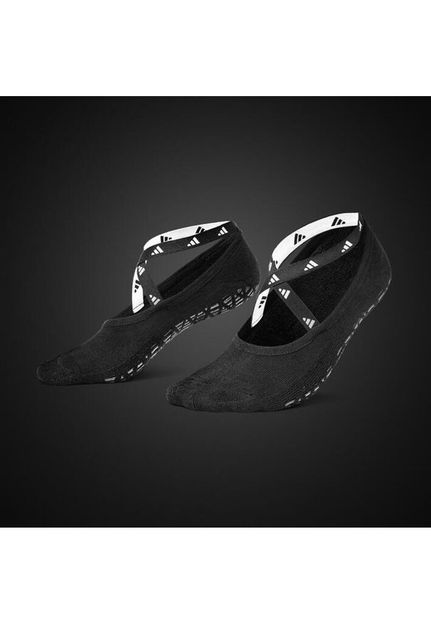 Skarpety do jogi i pilatesu Adidas Yoga Socks. Kolor: czarny. Sport: joga i pilates