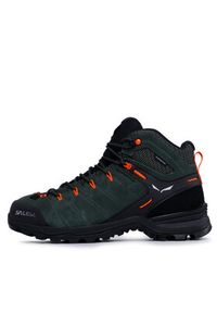 Salewa Trekkingi Ms Alp Mate Mid Ptx 61384-5400 Zielony. Kolor: zielony. Materiał: zamsz, skóra. Sport: turystyka piesza #2