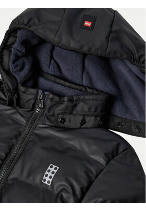 LEGO Kurtka zimowa LWJAD 11010819 Czarny Regular Fit. Kolor: czarny. Materiał: syntetyk. Sezon: zima