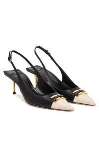 Elisabetta Franchi Czółenka SA57L61E2 Czarny. Kolor: czarny. Materiał: skóra #5