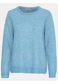 Fransa Sweter 20612833 Niebieski Regular Fit. Kolor: niebieski. Materiał: syntetyk #3