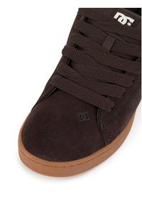 DC Shoes Sneakersy COURT GRAFFIK SE DC01665200 Brązowy. Kolor: brązowy. Materiał: zamsz, skóra #7