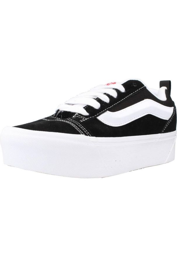 Vans - Buty Knu Stack Rozmiar 38 - VN000CP66BT Czarny. Okazja: na co dzień. Kolor: czarny. Materiał: zamsz, materiał, syntetyk. Sezon: lato. Sport: skateboard