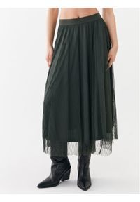 only - ONLY Spódnica midi 15214303 Zielony Regular Fit. Kolor: zielony. Materiał: syntetyk #1