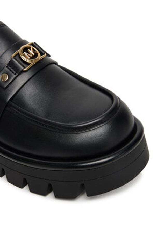 MICHAEL Michael Kors Loafersy Mandy 40T5MAFP1L Czarny. Kolor: czarny. Materiał: skóra